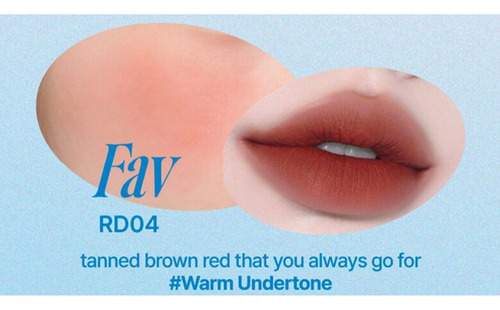 Fwee Blurry Pudding Pot Rd04 Fav Crema Labial Coreana