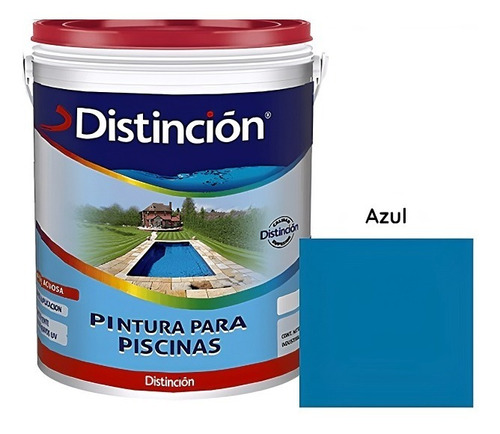 Pileta Base Acuosa Azul Distinción X 20 Lts 