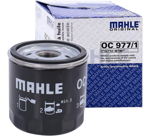 Filtro Aceite Mahle Para Vw Golf/ Polo/ Suran 1.6 Msi