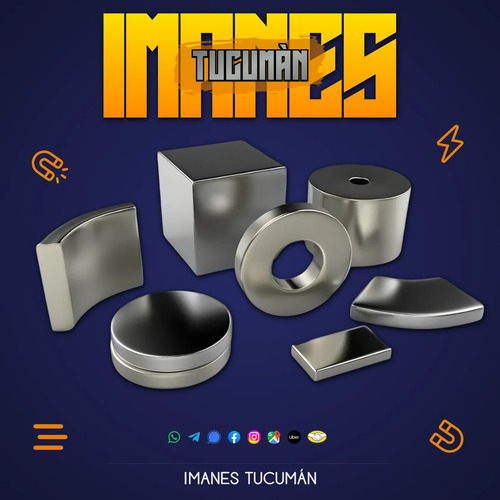 Iman Neodimio Pesca/arrastre 42mm - 39kg