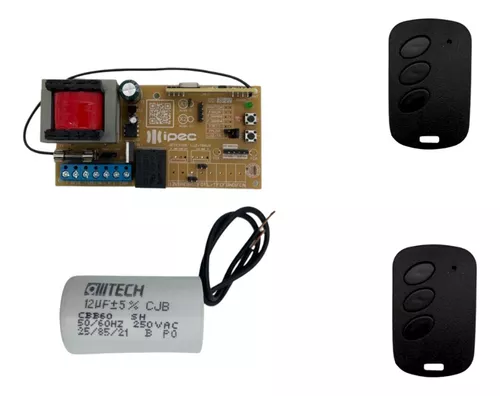 Central de Comando P/ Portão Deslizante Universal IPEC X1 - TOP IP  DISTRIBUIDORA