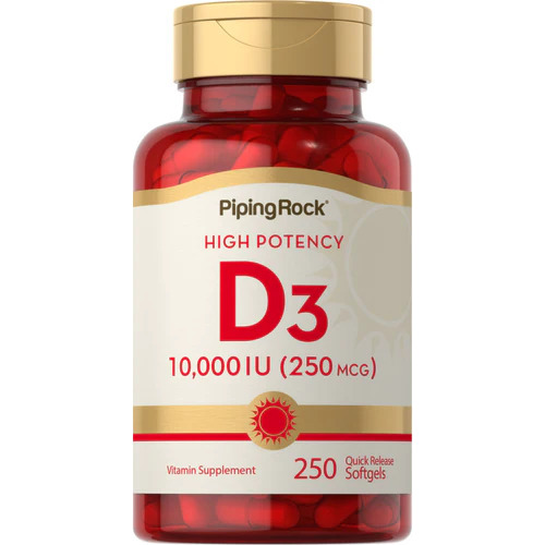 Vitamina D3 10,000 Iu D 3 Vit D3 Colecalciferol Pastillas