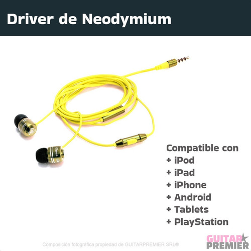 Auriculares Profesionales In Ear Idance Eb X204 Mic + Funda