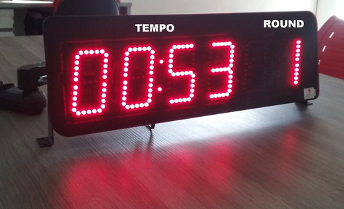 Cronômetro Academia Treino Lutacrossfit Round 58cmx19cm