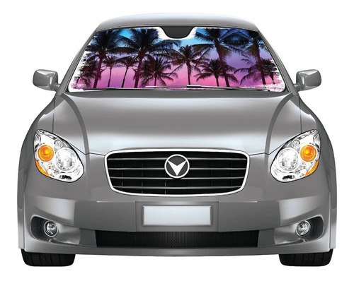 Parasol Universal Para Autos Island Breeze Reversible 2 En 1