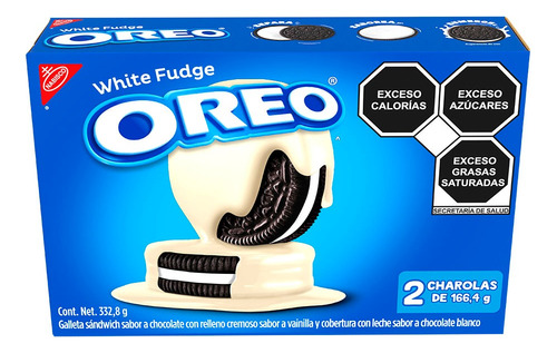 Nabisco Galleta Con Cobertura Chocolate Blanco Oreo 331.2 Gr