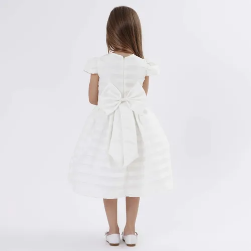 Vestido de dama de honra cor perola 2025