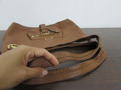 Imagen 9 de 10 de Michael Kors Bolsa Mk De Piel / Con Uso 1277