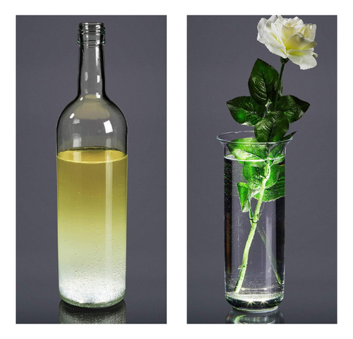 X50 Base Adhesiva Luminosa Led 6cm Para Vaso/botella Frio