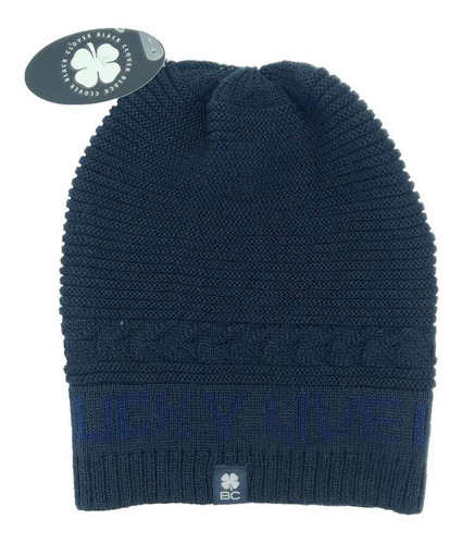 Gorro Black Clover Azul Marino Unitalla