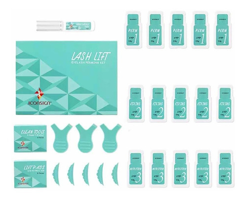 Kit Lifting Y Rizado De Pestañas Iconsign Pro Profesional