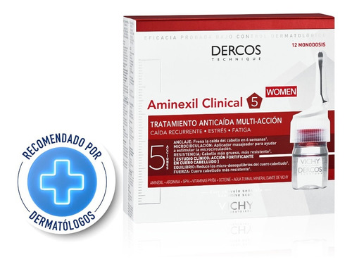 Dercos Aminexil Clinical 5 Mujer Vichy