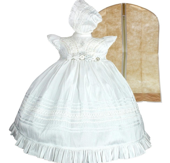 Vestido De Bautizo Para Niña Gaby- Sueño De Las Niñas | Meses sin intereses