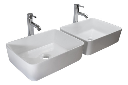 Esatto® Lavabo Moderno Borde Dual Oc-011 ¡llave Gratis! 2set