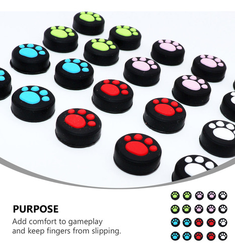 Fundas De Silicona Para Pulgares, 20 Unidades, Fundas Con Ag