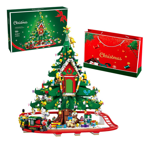 Kit Construcción Árbol Navidad 2126 Bloques Juguete Regalo