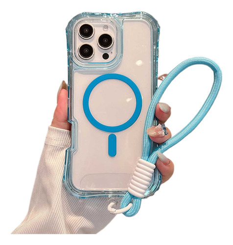 Magsafe 3 En 1 Con Cuerda De Mano Para iPhone 11 12 13 14 15 16 Pro Max 14plus 15plus 16plus 16