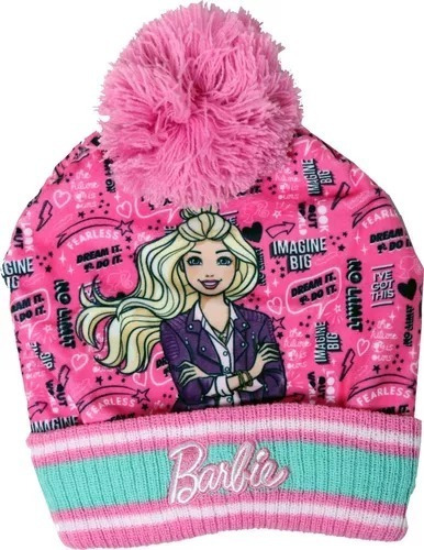 Gorro Lana Disney Barbie Clandy Invierno Niños