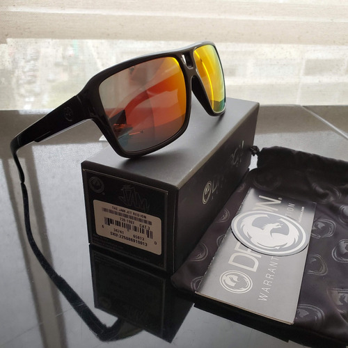 En Stock! Lentes Dragon Alliance - The Jam - Jet / Red Ion