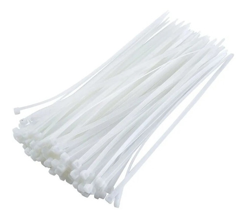 Tirrap Amarre Plastico Tyrap Blanco 4x370