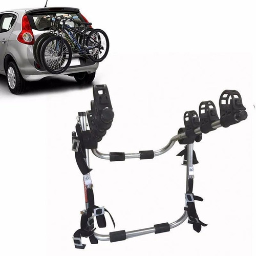 Suporte Para Bike Automotivo Transbike 3 Bikes 45kg Atrio