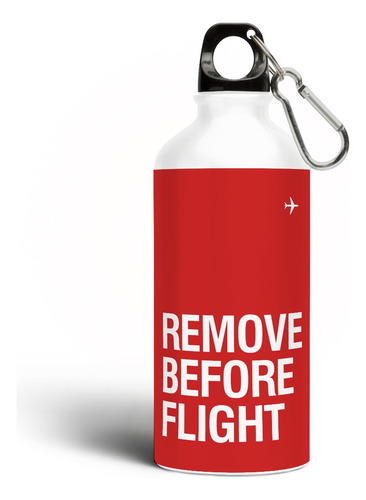 Botella De Aluminio (sin Bpa) 600 Ml - Remove Before Flight
