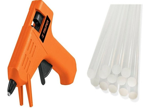 Set Un Kilo De Silicon Barras Gruesas Y Una Pistola Truper