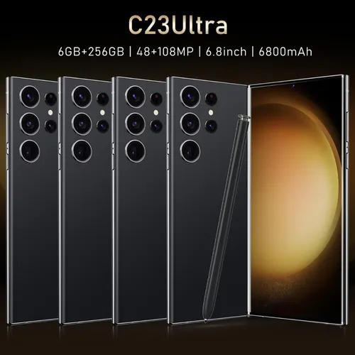 Smartphone Android Barato C23 Ultra 6.8 Pulgadas 6 Gb + 256