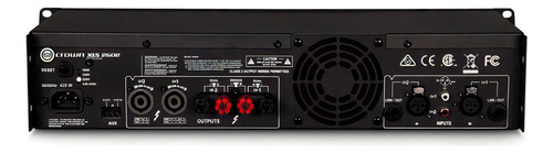 Amplificador Potencia Crown Xls Drivecore 2502 2 Canais 220v Cor Preto