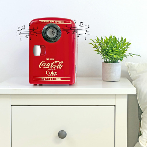 Coca-cola Mini Refrigerador 4l 6 Latas Ews