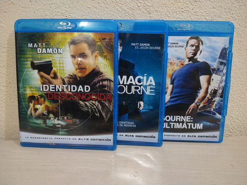 Trilogía Jason Bourne Blu-ray  