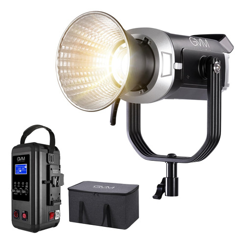 Gvm - Luz De Video Led De 600 W, Luz De Estudio Led Bicolor,