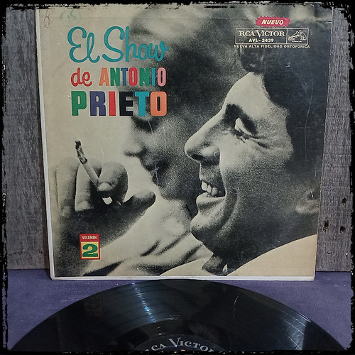 Antonio Prieto - El Show De Antonio Prieto Vol 2 Vinilo Lp