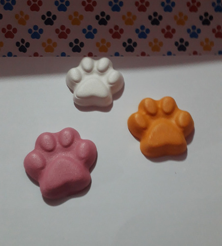 Imagem 4 de 5 de Aplique 25 Patinhas Cachorro Em Eva 3d Patrulha Canina