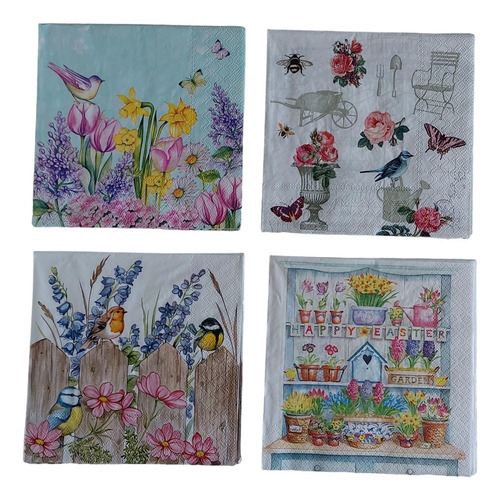 Servilletas Decoupage