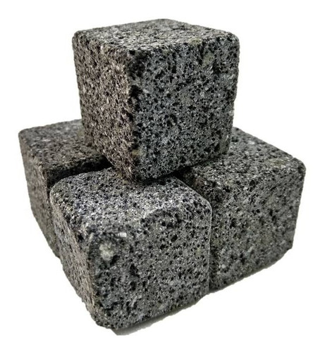 Cubos De Piedra Para Enfriar Y Alcanilizar Sus Bebidas. 12pz