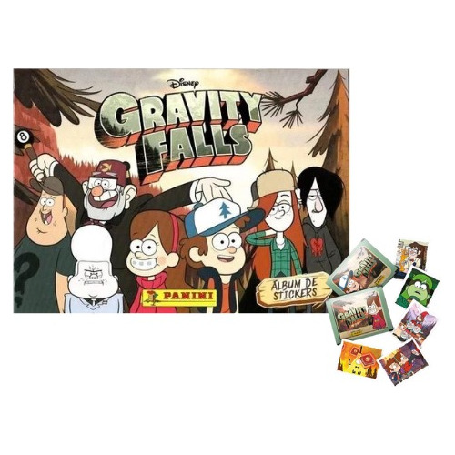 Álbum + 25 Sobres Gravity Falls.