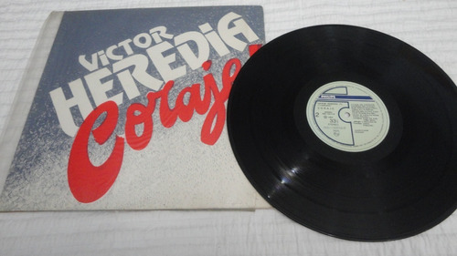 Vinilo- Victor Heredia- Coraje!  