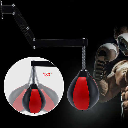 Fs Speed Bag Saco De Boxeo Inflable Ajustable Para
