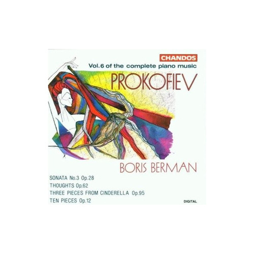 Prokofiev / Berman Piano Music 6 Usa Import Cd Nuevo