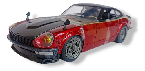 1972 Datsun 240z, Auto Metálico Escala 1:24, Jada Toys.