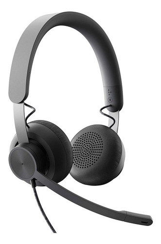 Headset Logitech Auriculares Zone Wired Usb