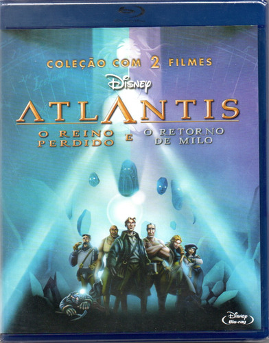 Blu-ray Atlantis - O Reino Perdido E O Retorno De Milo 