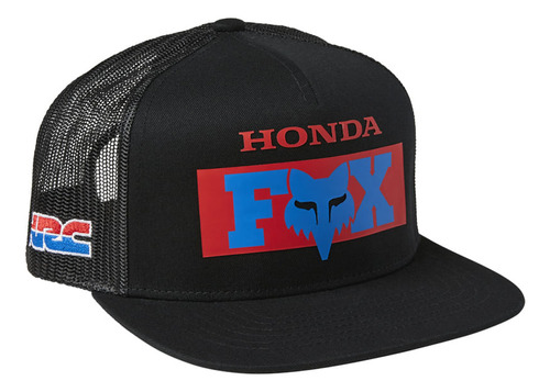 Gorra Fox 29018-001 Honda Snap Negro