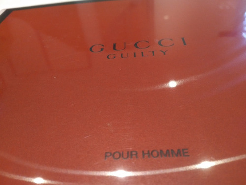 Set Gucci Guilty Edt X 90ml + After Shave 75ml + Gel 50 Ml