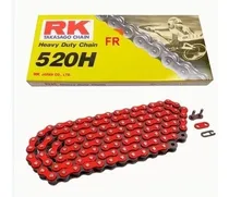 Comprar Cadena Transmision Rk Japon 520h 120 Eslabones De Colores