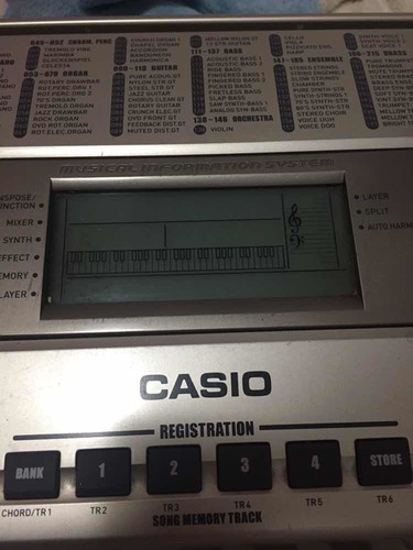 Piano Electrico Casio
