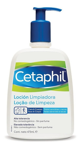 Loción Limpiadora Cetaphil Para Piel Sensible X 473 Ml