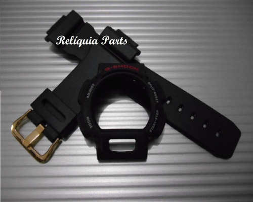 Kit Capa + Protetores + Pulseira + Pinos Para Casio Dw-9052