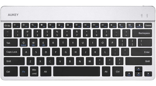 Aukey Teclado Bluetooth De Aleación De Aluminio Inalámbrico